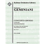 Concerto Grosso in B-flat, Op. 3, No. 5 [(Ripieno/Concertante parts combined): Str (4-4-3-3-3 in set