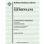 Concerto Grosso in B-flat, Op. 3, No. 5 [(Ripieno/Concertante parts combined): Str (4-4-3-3-3 in set