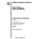 Concerto Grosso in A minor, Op. 6, No. 4, HWV 322 [Str (2-2-2-1-1 in set): Hpchd (in set): Soli Vn(2