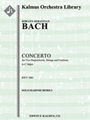 Concerto for Two Harpsichords in C, BWV 1061 [str, soli harpsichords(2)]