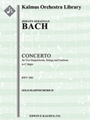 Concerto for Two Harpsichords in C, BWV 1061 [str, soli harpsichords(2)]