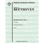 Romance for Violin and Orchestra No. 1 in G, Op. 40 [1.2.0.2: 2.0.0.0: Str (9-8-7-6-5 in set): Solo