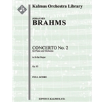 Concerto for Piano No. 2 in B-flat, Op. 83 [2(1st dPicc).2.2.2: 4.2.0.0: Timp: Str (9-8-7-6-5 in set