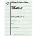 Concerto for Piano No. 2 in B-flat, Op. 83 [2(1st dPicc).2.2.2: 4.2.0.0: Timp: Str (9-8-7-6-5 in set
