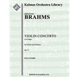 Concerto for Violin in D Major, Op. 77 [2.2.2.2: 4.2.0.0: Timp: Str (9-8-7-6-5 in set): Solo Violin