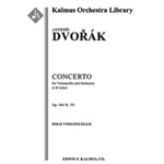 Concerto for Cello in B minor, Op. 104/B. 191 [2(2nddPicc).2.2.2: 3.2.3.1: Timp.Perc(1): Str (9-8-7-