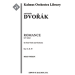 Romance in F minor, Op. 11, B. 39 [2.2.2.2: 2.0.0.0: Str (9-8-7-6-5 in set): Solo Violin in set]