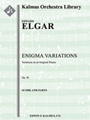 Enigma Variations, Op. 36 [2d1, 2, 2, 2+1 - 4, 3, 3, 1, timp, (org), str]