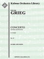 Concerto for Piano in A minor, Op. 16 [2d1, 2, 2, 2 - 4, 2, 3, 0, timp, str, [solo piano]]