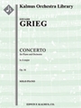 Concerto for Piano in A minor, Op. 16 [Full Orchestra, Solo Keyboard with Ensemble]