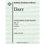 Concerto for Piano No. 2 in A, S. 125 [3(3rd dPicc).2.2.2: 2.2.3.1: Timp.Perc(1-2): Str (9-8-7-6-5 i