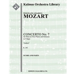 Concerto for Piano No. 7 in F, K. 242 'Lodron' (Concerto for 3 or 2 Pianos) [0.2.0.0: 2.0.0.0: Str (