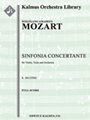 Sinfonia Concertante, K. 364/320d [0, 2, 0, 0 - 2, 0, 0, 0, str, solo violin, viola]