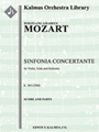 Sinfonia Concertante, K. 364/320d [0, 2, 0, 0 - 2, 0, 0, 0, str, solo violin, viola]