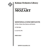 Sinfonia Concertante in Eb, K. Anh. 9/K. 297b (Konzertantes Quartett) [0.2.0.0: 2.0.0.0: Str (4-4-3-