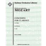Concerto for Clarinet in A, K. 622 [2.0.0.2: 2.0.0.0: Str (4-4-3-3-3 in set): Solo Clarinet in set]