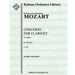 Concerto for Clarinet in A, K. 622 [2.0.0.2: 2.0.0.0: Str (4-4-3-3-3 in set): Solo Clarinet in set]
