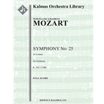 Symphony No. 25 in G minor, K. 183/173dB [Detailed Instrumentation: 0.2.0.2: 4.0.0.0: Str (4-4-3-3-3