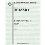 Symphony No. 41 in C, K. 551 'Jupiter Symphony' [1.2.0.2: 2.2.0.0: Timp: Str (4.4.3.3.3 in set)]