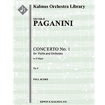 Concerto for Violin No. 1 in D, Op. 6 (original) [2.2.2.1+CBsn: 2.2.3.0: Timp.Perc(2): Str (9-8-7-6-