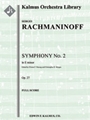 Symphony No. 2 in E Minor, Op. 27 [3d1, 3d1, 2+1, 2 - 4, 3, 3, 1, timp, perc, str]