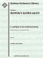 Capriccio Espagnol, Op. 34 [2+1, 2d1, 2, 2 - 4, 2, 3, 1, timp, perc, hp, str]