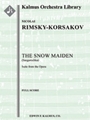 The Snow Maiden: Suite (Snegurochka) [2+1, 2d1, 2, 2 - 4, 2, 3, 1, timp, perc, str]