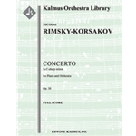 Concerto for Piano in C-sharp minor, Op. 30 [Full Orchestra, Solo Keyboard with Ensemble]