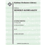 Concerto for Piano in C-sharp minor, Op. 30 [Full Orchestra, Solo Keyboard with Ensemble]