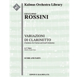 Variazioni di Clarinetto (Variations for Clarinet and Small Orchestra) [1.0.2.1: 2.0.0.0: Str (9-8-7