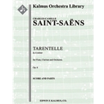 Tarentelle in A minor for Flute, Clarinet and Orchestra, Op. 6 [0+Picc.2.0.2: 2.2.2.0: Timp: Str (9-