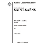 Tarentelle in A minor for Flute, Clarinet and Orchestra, Op. 6 [0+Picc.2.0.2: 2.2.2.0: Timp: Str (9-