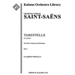 Tarentelle in A minor for Flute, Clarinet and Orchestra, Op. 6 [0+Picc.2.0.2: 2.2.2.0: Timp: Str (9-