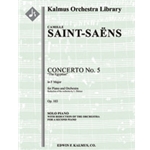 Concerto for Piano No. 5 in F, Op. 103 "Egyptian" [2+Picc.2.2.2: 4.2.3.0: Timp: Str (9-8-7-6-5 in se