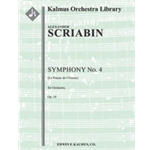 Symphony No. 4, Op. 54 (Le Poeme de l'Extase) [3+Picc.3+EH.3+BCl.3+CBsn: 8.5.3.1: Timp.Perc(5-6): Cl
