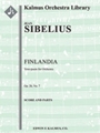 Finlandia, Op. 26/7 [2, 2, 2, 2 - 4, 3, 3, 1, timp, perc, str]