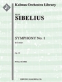 Symphony No. 1 in E minor, Op. 39 [Full Orchestra, Ensemble Works]