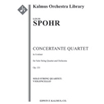 Concertante Quartet in A minor, Op. 131 [2.2.2.2: 2.2.3.0: Timp: Str (4.4.3.3.3: Solo Str Quartet in