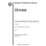 Concertante Quartet in A minor, Op. 131 [2.2.2.2: 2.2.3.0: Timp: Str (4.4.3.3.3: Solo Str Quartet in