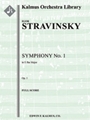 Symphony No. 1 [3d1, 2, 3, 2 - 4, 3, 3, 1, timp, perc, str]