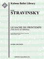 The Rite of Spring (Le Sacre du Printemps) [4d1+1, 4d1+1, 4d1+1, 4d1+1 - 8d2, 4d1+1, 3, 2, 2timp, pe