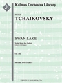 Swan Lake Suite, Op. 20a [2+1, 2, 2, 2 - 4, 2+2, 3, 1, timp, perc, hp, str]