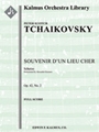 Souvenir d'un Lieu Cher, Op. 42, No. 2: Scherzo [Full Orchestra, Solo Strings with Ensemble]