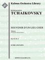 Souvenir d'un Lieu Cher, Op. 42, No. 2: Scherzo [Full Orchestra, Solo Strings with Ensemble]