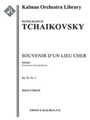 Souvenir d'un Lieu Cher, Op. 42; No. 3: Melodie [Full Orchestra, Solo Strings with Ensemble]