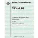 Concerto [Sinfonia] in G (Op. 51/4), RV 151 / F.XI:11 "Concerto alla Rustica" [Hpchd: Str (8-8-5-5-5