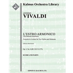 L'Estro Armonico, Op. 3, No. 8: Concerto for Two Violins in A minor, RV 522/ F.I:177 [Solo Vns (2):
