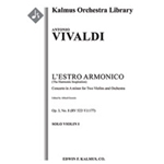 L'Estro Armonico, Op. 3, No. 8: Concerto for Two Violins in A minor, RV 522/ F.I:177 [Solo Vns (2):