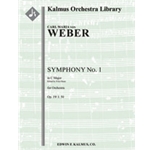 Symphony No. 1 in C, Op. 19/J. 50 [1.2.0.2: 2.2.0.0: Timp: Str (9-8-7-6-5 in set)]