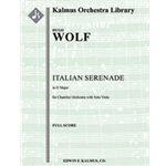 Italian (Italianische) Serenade [2.2.2.2: 2.0.0.0: Str (9-8-7-6-5 in set): Solo Viola in set]